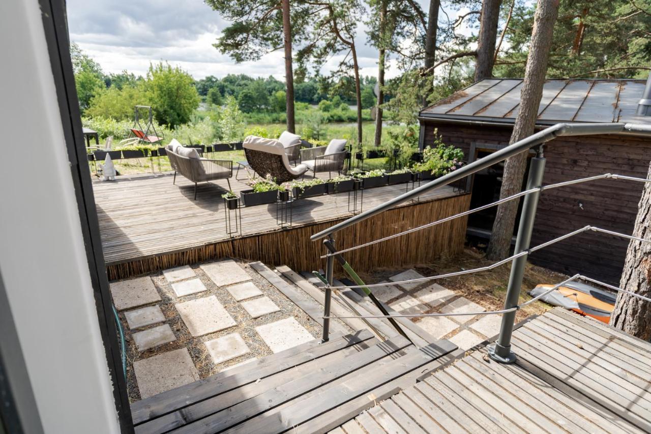Gaujaclub - 3 Rooms Design Lofts Riverside Gauja  外观 照片
